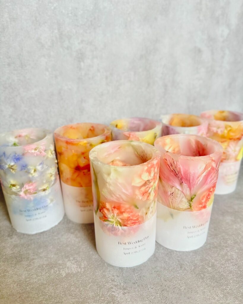 チューリップ 花言葉 アフターブーケキャンドル bellbouquet(ベルブーケ)